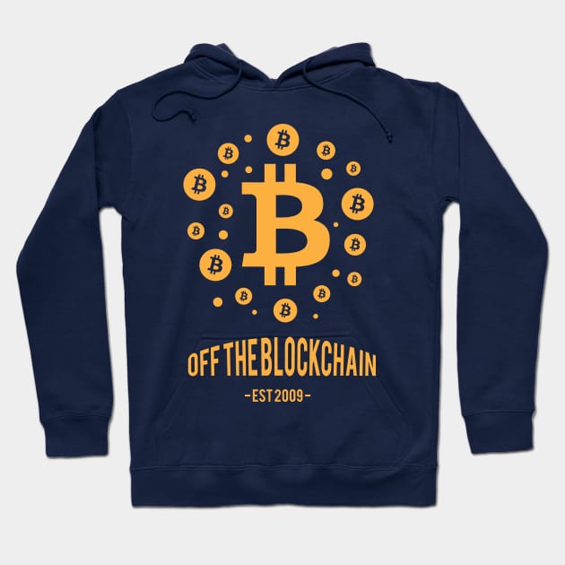 Off the Blockchain Hoodie by bojan17779